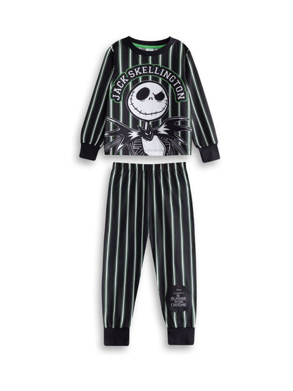 Dsiney Kidz - Vanilla Underground Black Disney Nightmare Before Christmas Long Sleeve Long Leg Pyjamas Set Multi-Pack of 2 image 2