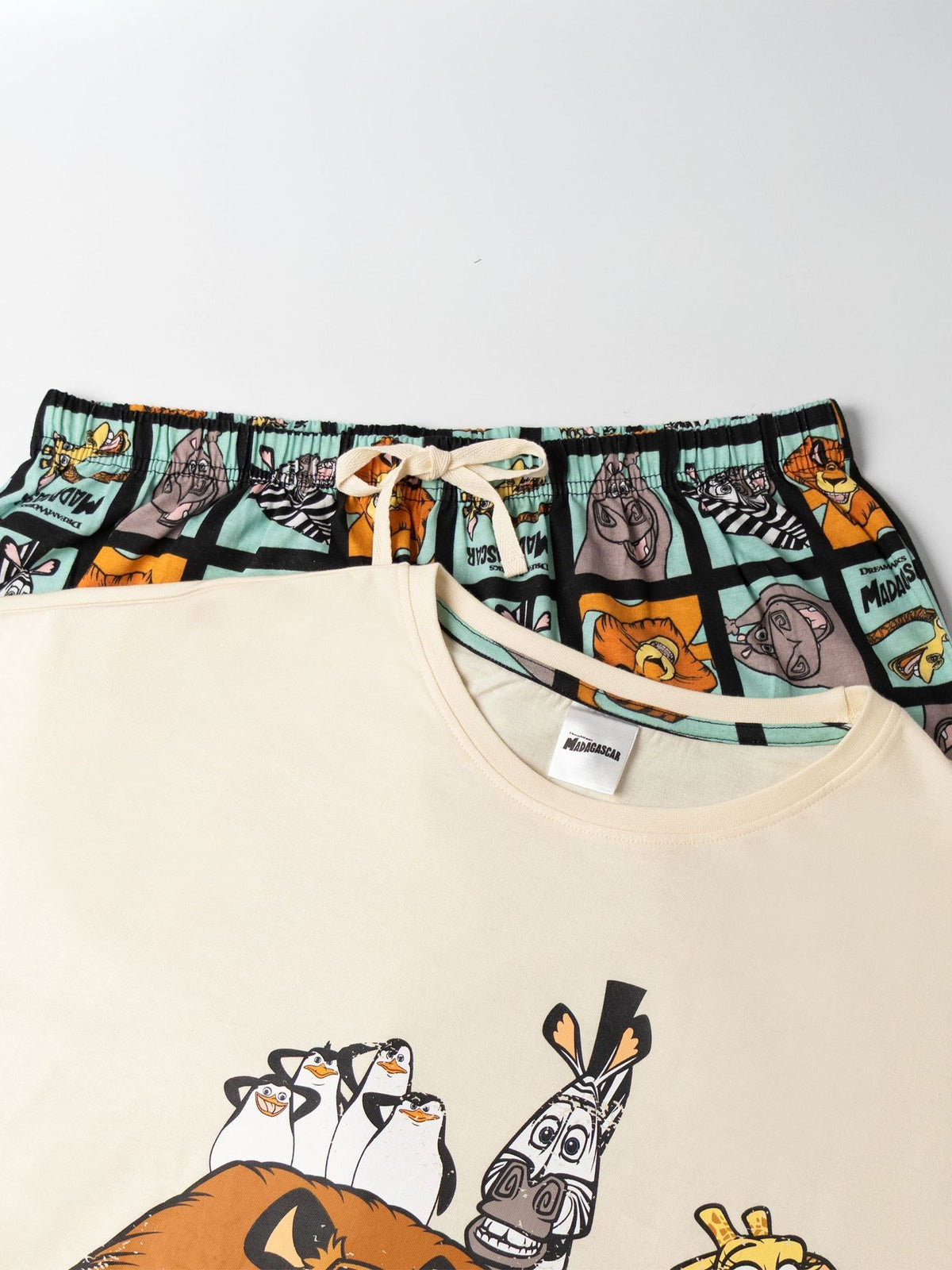 Vanilla Underground Brown Madagascar Cotton Short Sleeve Long Leg Pyjamas Set - image 3