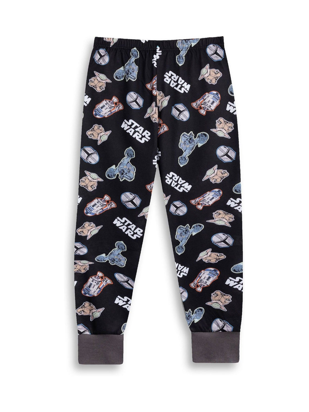Dsiney Kidz - Vanilla Underground Grey Star Wars Character Short Sleeve Long Leg Pyjamas Set image 4