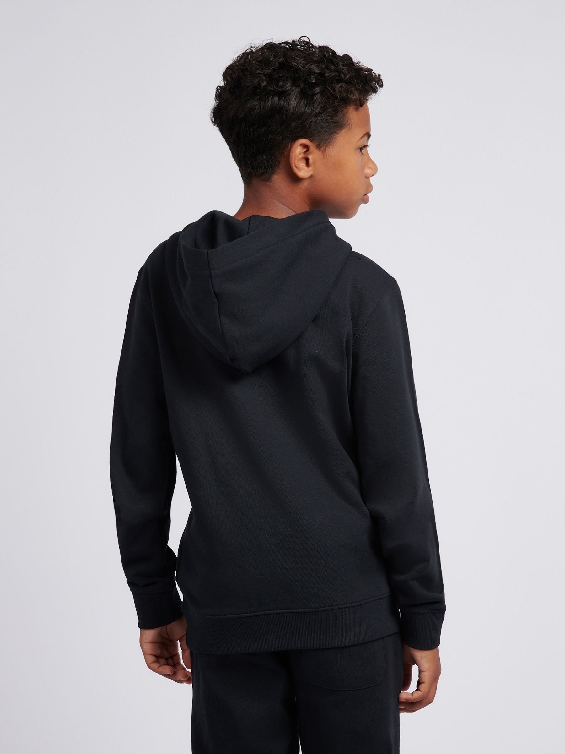Dsiney Kidz - New Balance Black Stacked Logo Hoodie image 2