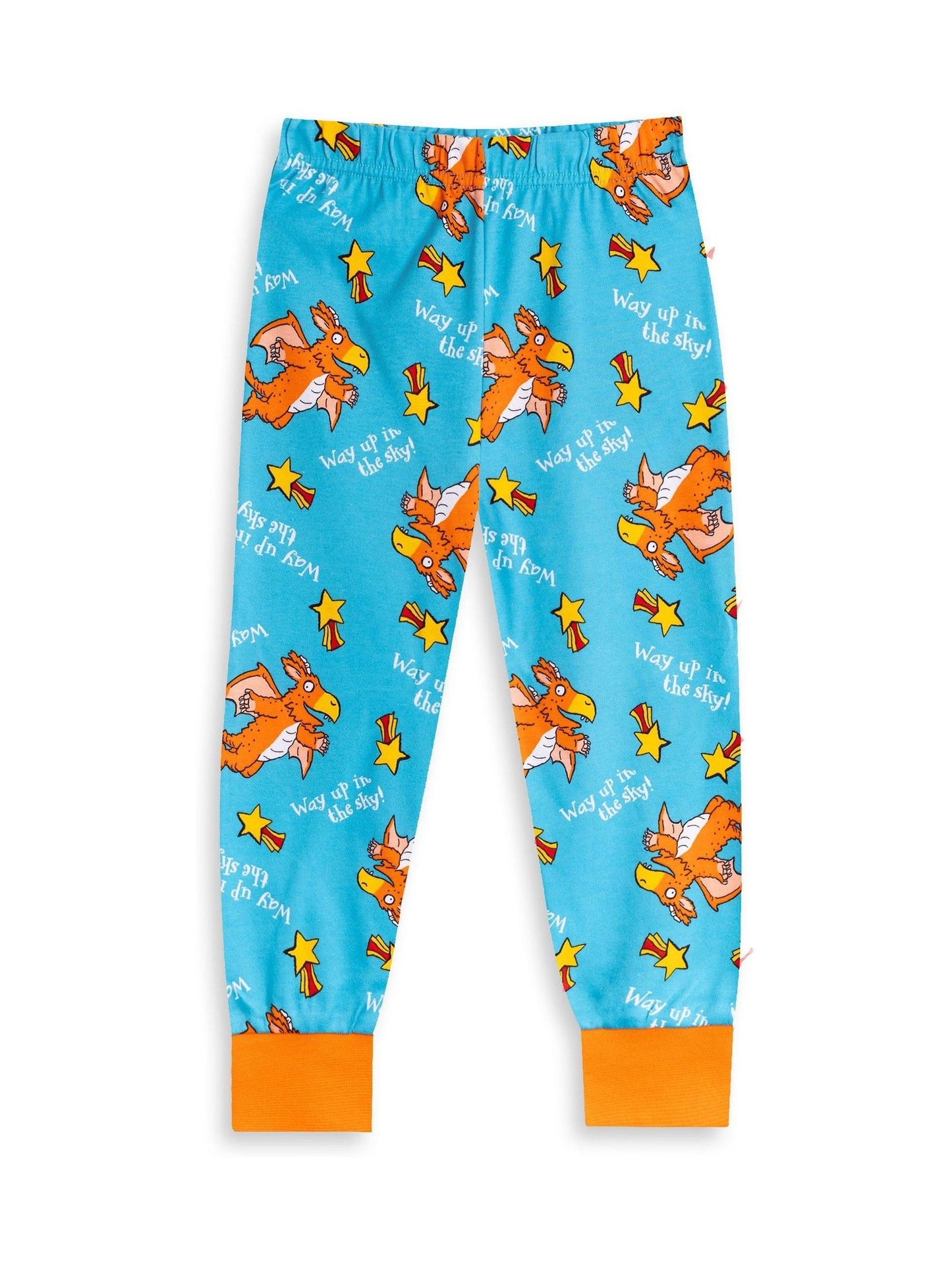 Dsiney Kidz - Vanilla Underground Orange Gruffalo & Friends Zog Long Sleeve Long Leg Pyjamas Set image 4