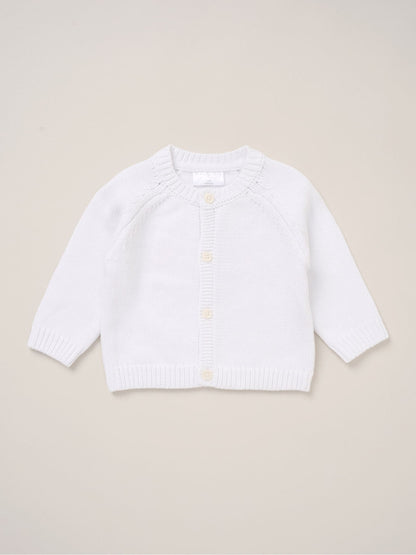 Dsiney Kidz - Rock-A-Bye Baby Boutique White Cardigan With Embroidery Back Detail image 1