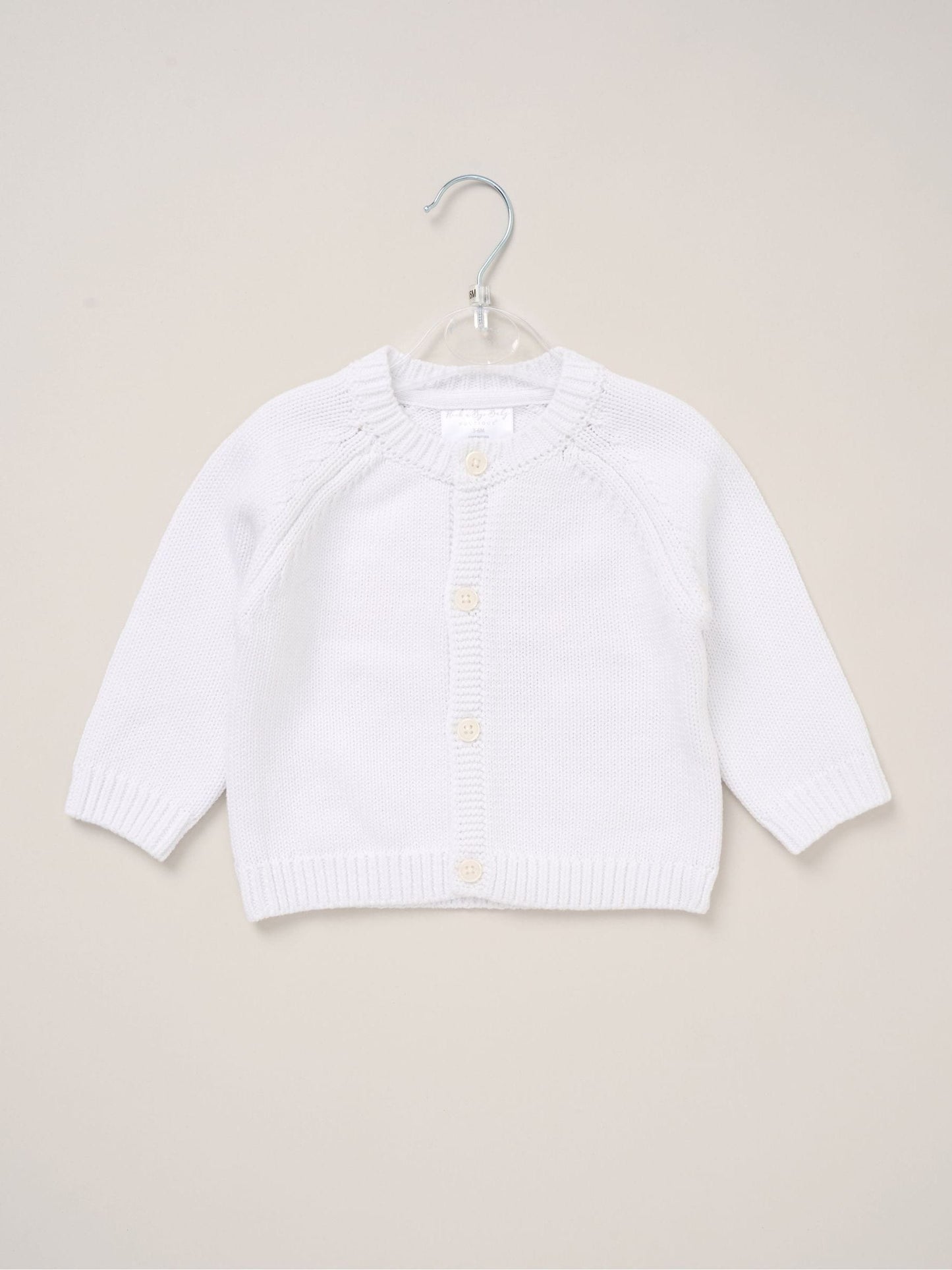 Dsiney Kidz - Rock-A-Bye Baby Boutique White Cardigan With Embroidery Back Detail image 2