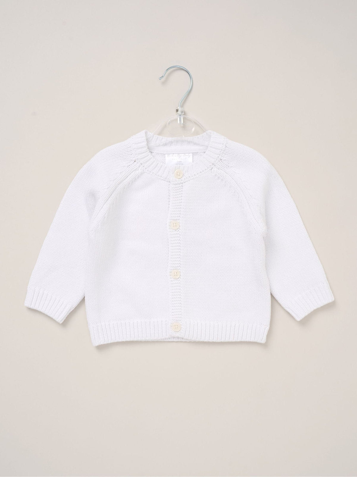 Dsiney Kidz - Rock-A-Bye Baby Boutique White Cardigan With Embroidery Back Detail image 2