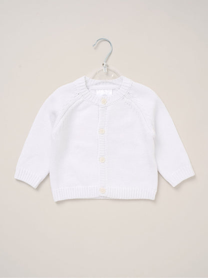 Dsiney Kidz - Rock-A-Bye Baby Boutique White Cardigan With Embroidery Back Detail image 2