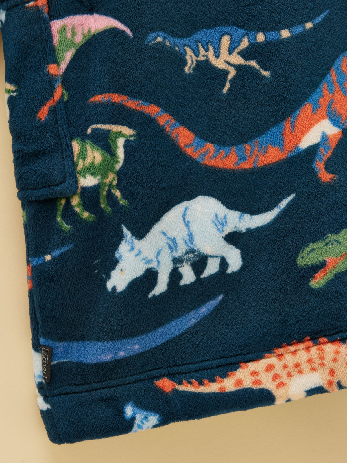 Dsiney Kidz - Joules Boys' Snug Navy Dino Dressing Gown image 4