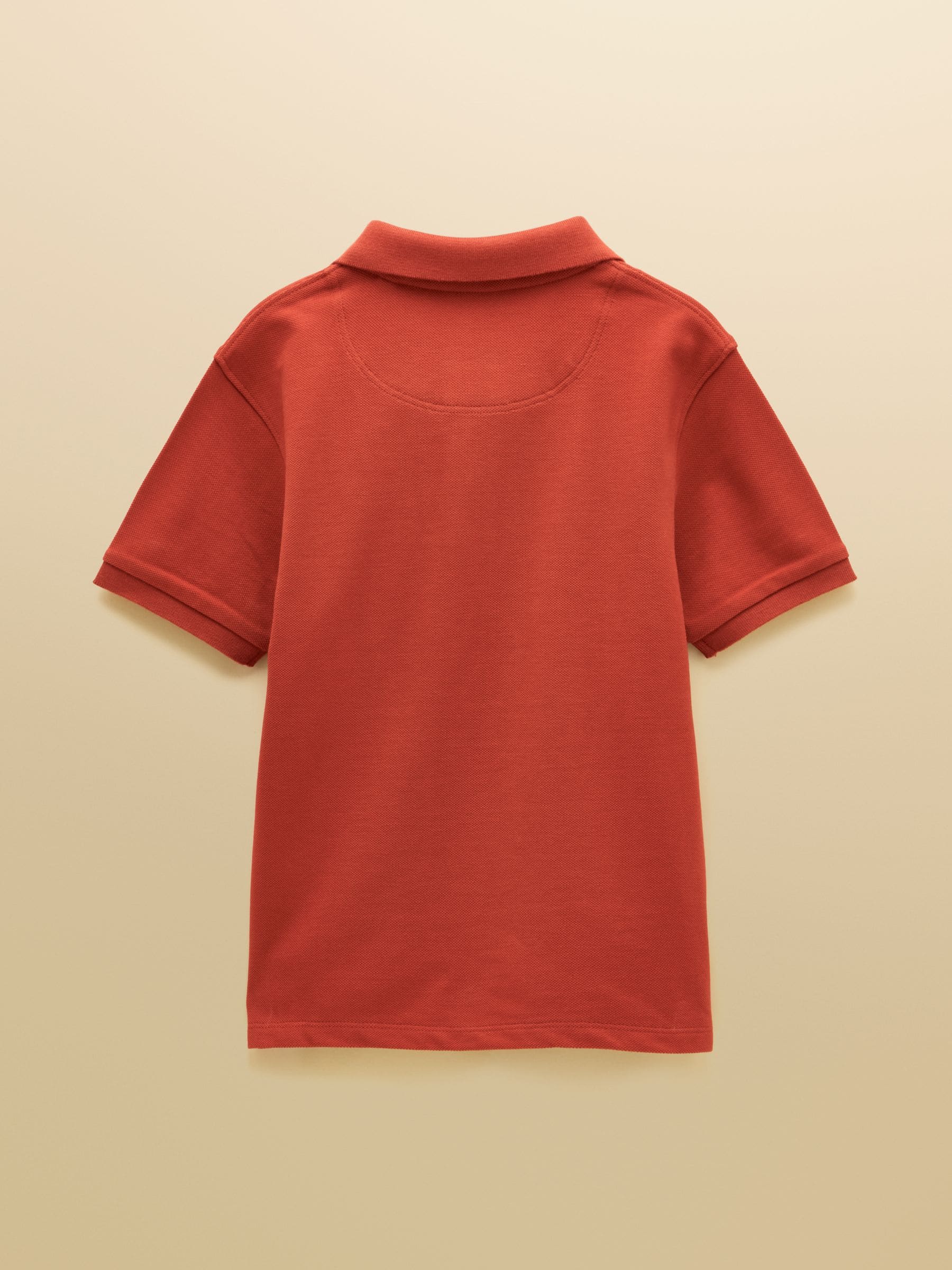 Dsiney Kidz - Joules Boys' Woody Burnt Orange Short Sleeve Cotton Polo Shirt image 3