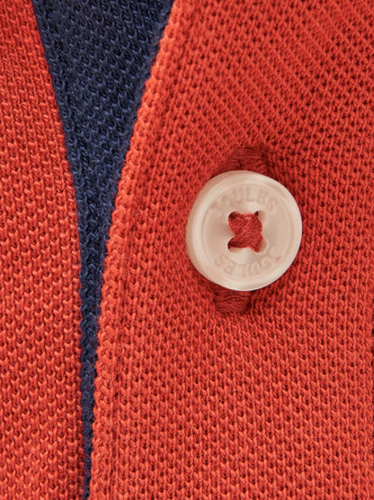Dsiney Kidz - Joules Boys' Woody Burnt Orange Short Sleeve Cotton Polo Shirt image 4