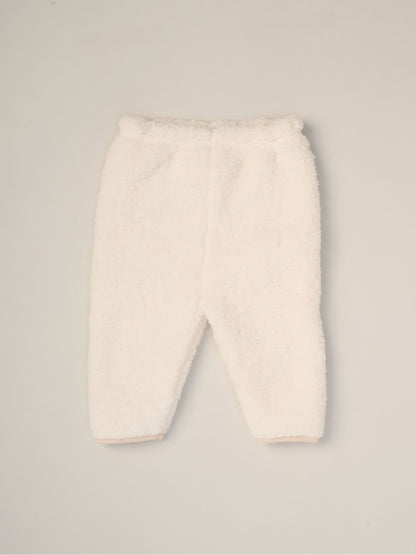 Rock-A-Bye Baby Boutique White 3-Piece Teddy Gilet, Bodysuit And Footed Trousers Set image 4
