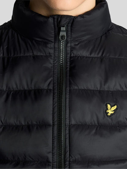 Dsiney Kidz - Lyle & Scott Black Light Weight Padded Gilet image 3