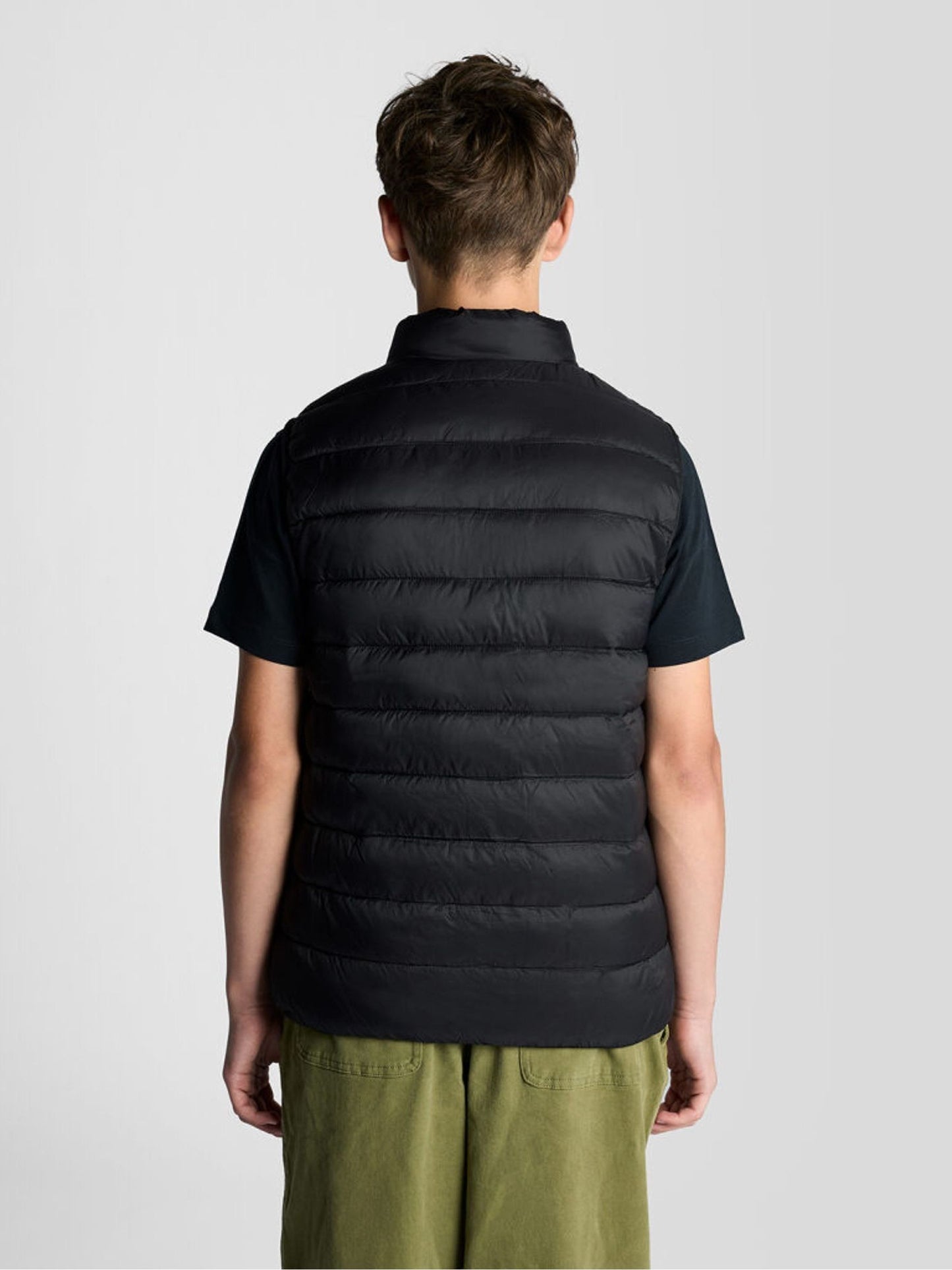 Dsiney Kidz - Lyle & Scott Black Light Weight Padded Gilet image 4