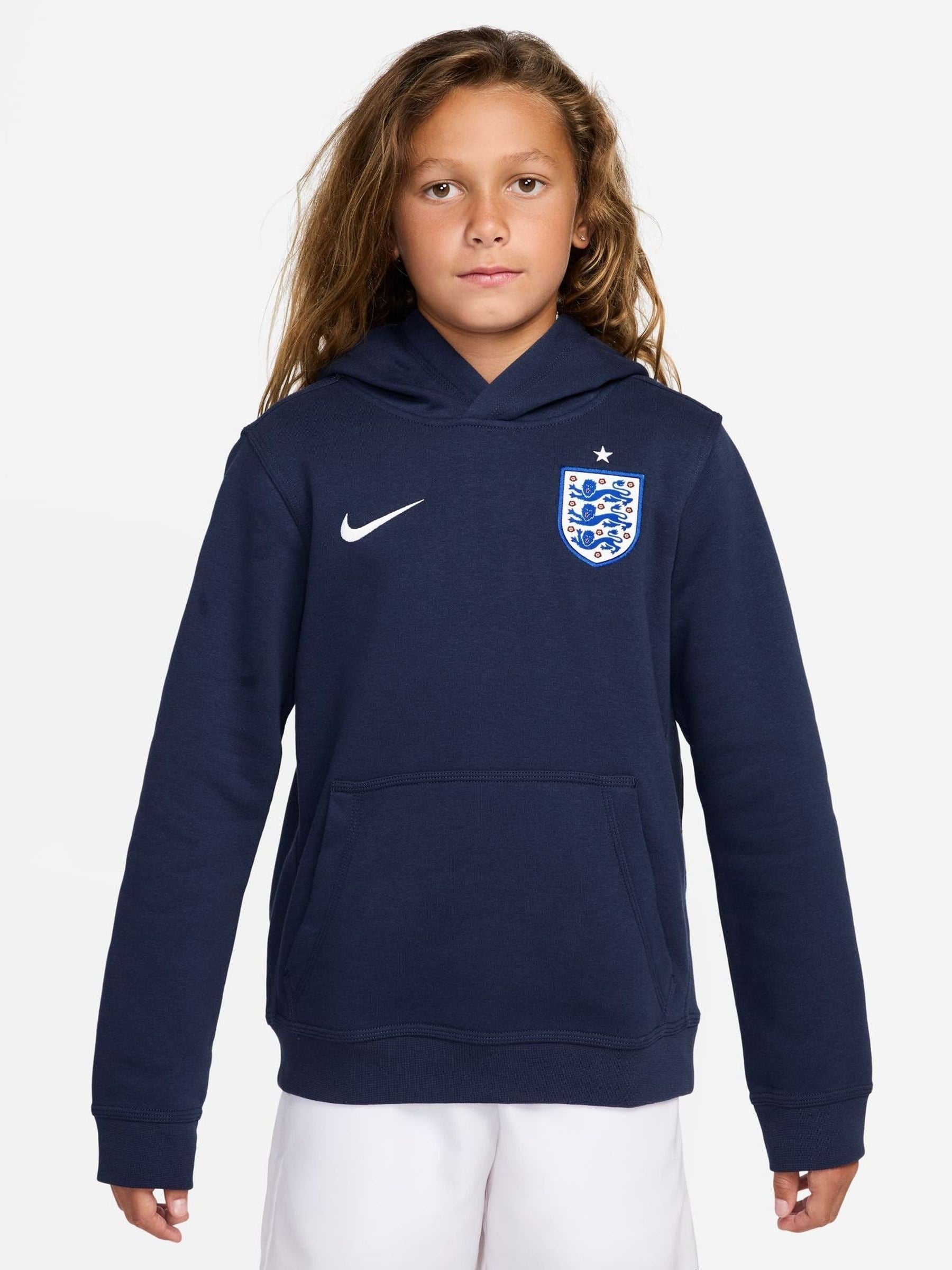 Dsiney Kidz - Nike Midnight Navy England Club Pullover Hoodie image 1