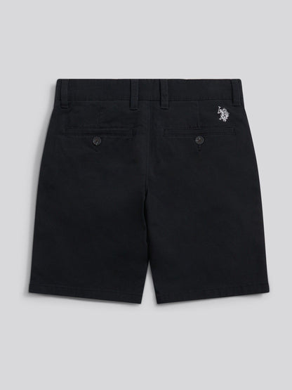 U.S. Polo Assn Black Classic Chino Shorts image 8