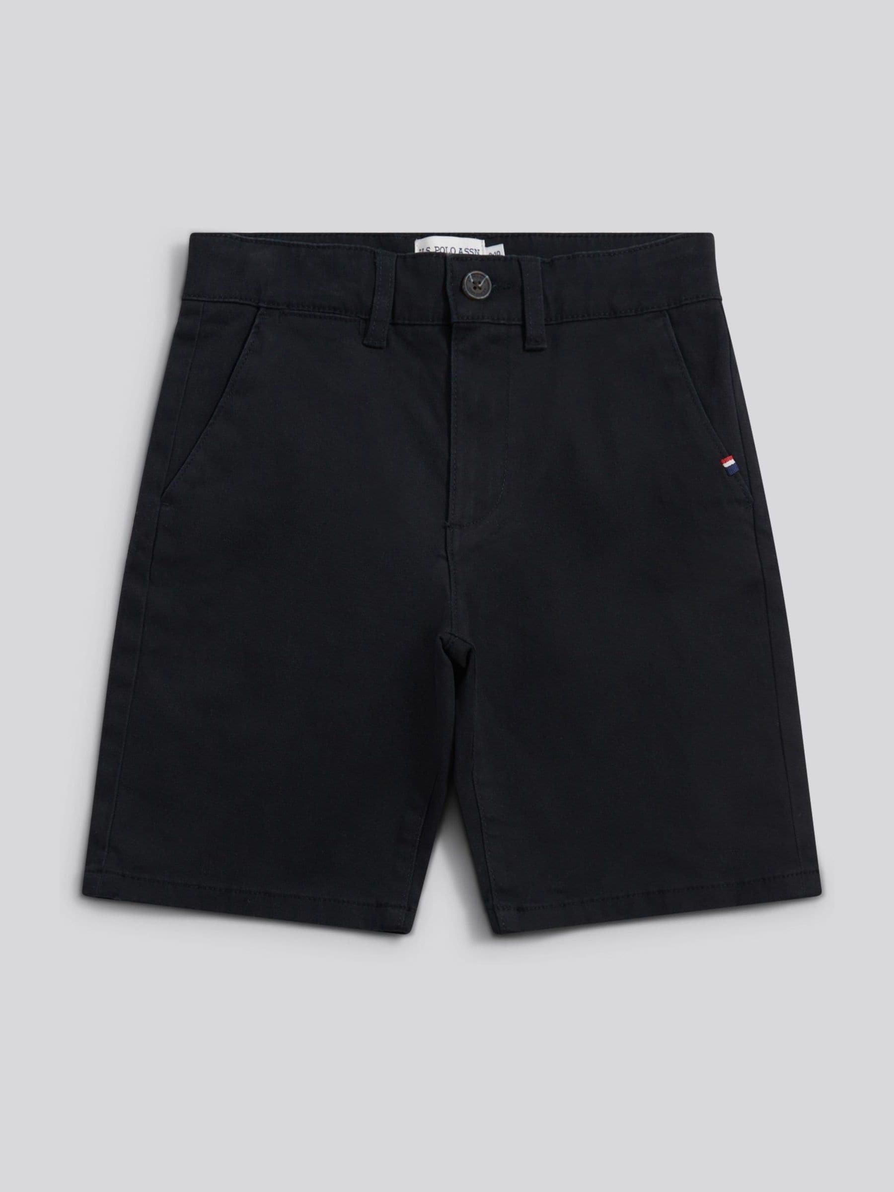 Dsiney Kidz - U.S. Polo Assn Black Classic Chino Shorts image 9
