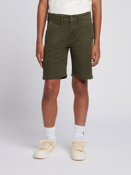U.S. Polo Assn Green Classic Chino Shorts image 1
