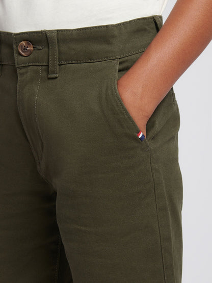 Dsiney Kidz - U.S. Polo Assn Green Classic Chino Shorts image 4