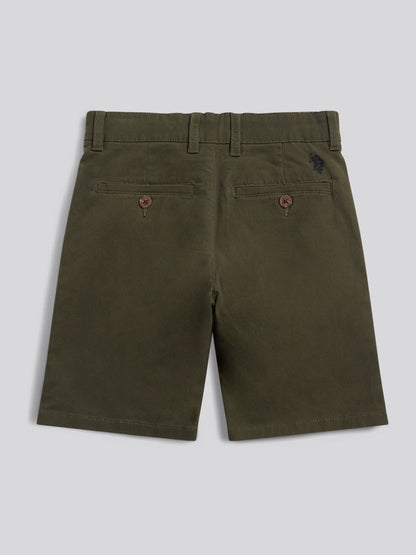 Dsiney Kidz - U.S. Polo Assn Green Classic Chino Shorts image 7