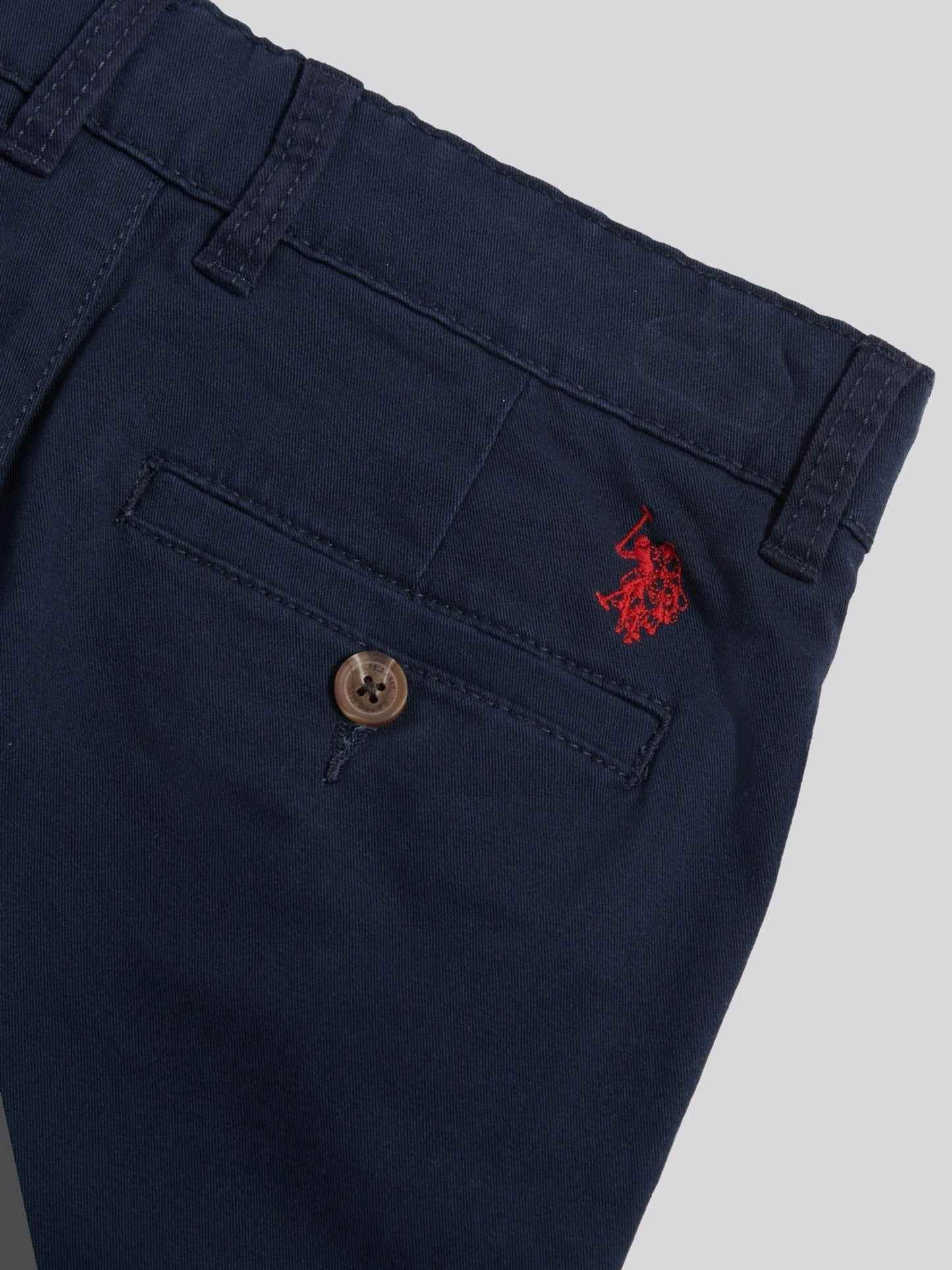 Dsiney Kidz - U.S. Polo Assn Blue Classic Chino Shorts image 6