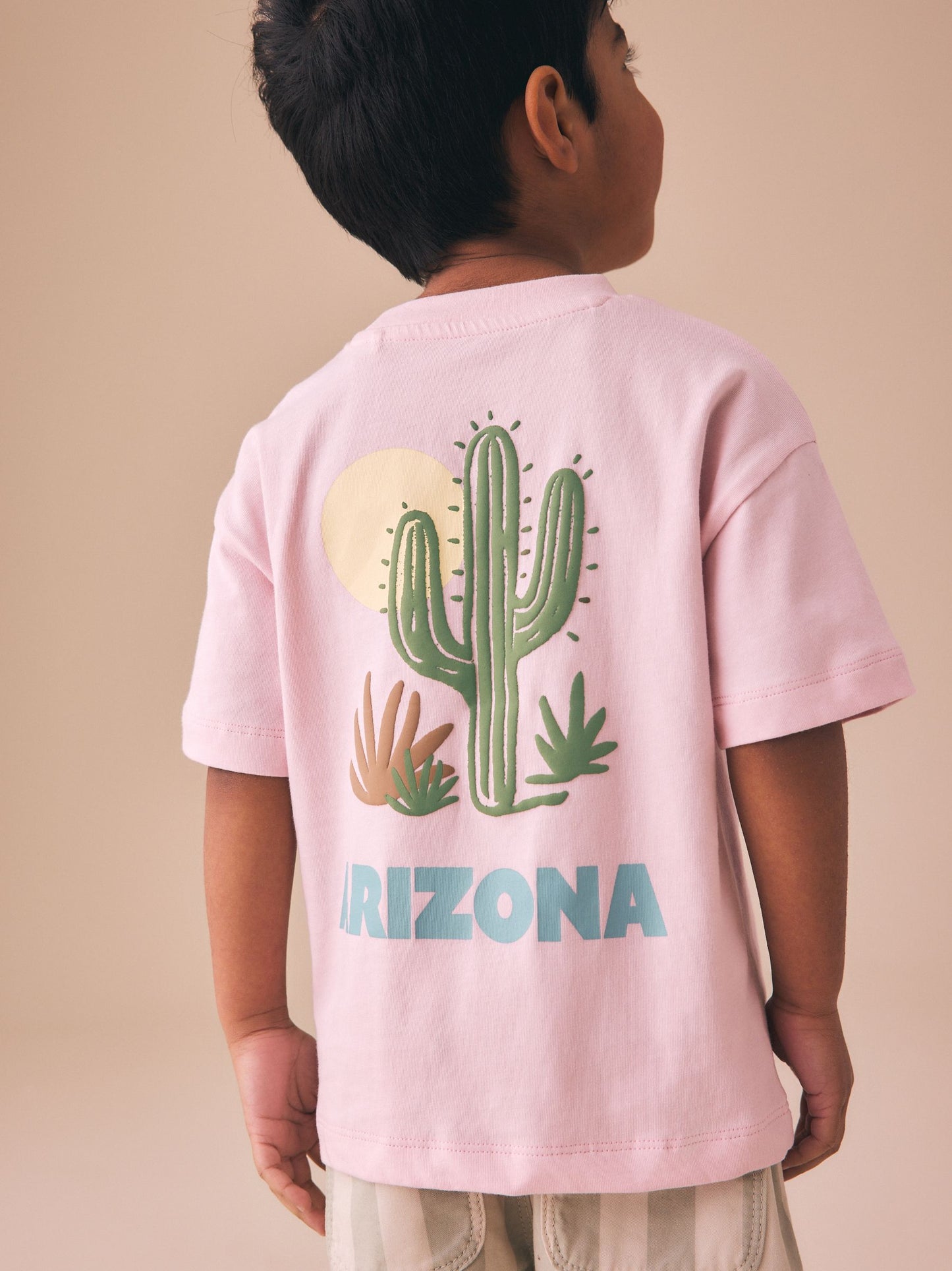 Dsiney Kidz - Light Pink/Mint Stripe Short Sleeve T-Shirt & Shorts Set (3mths-7yrs) image 3