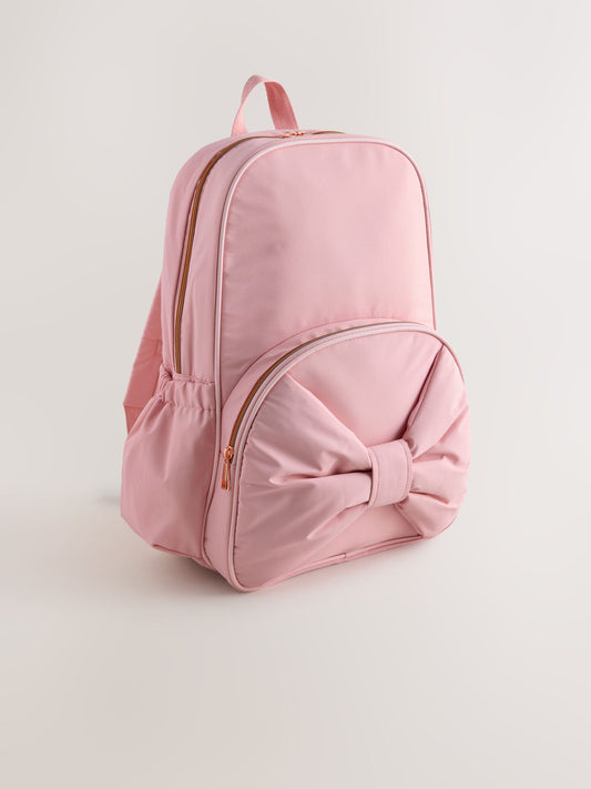 Pink Bow Backpack image 1