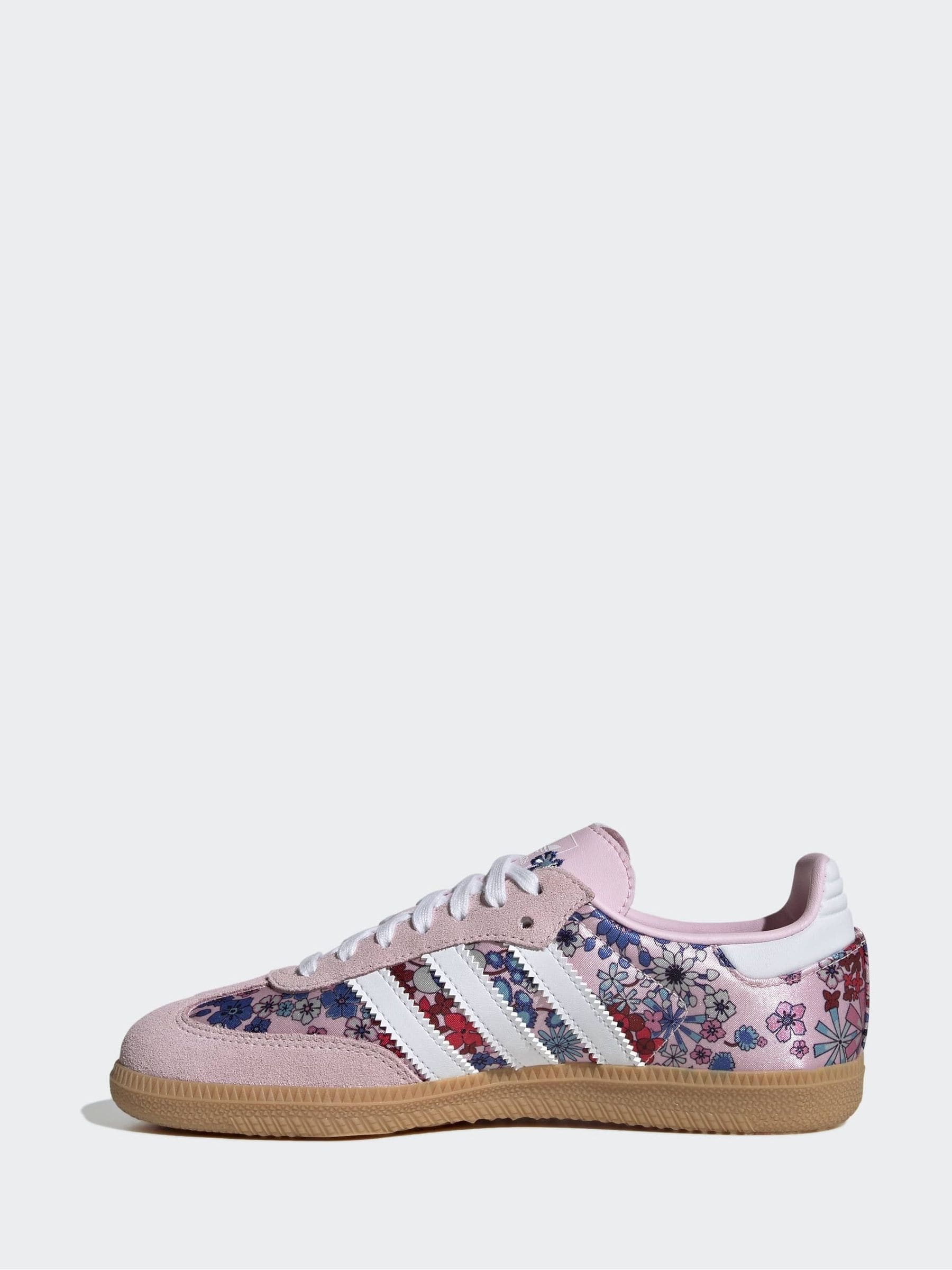 adidas Originals Lilac/Pink Samba OG x Liberty London Junior Trainers image 2