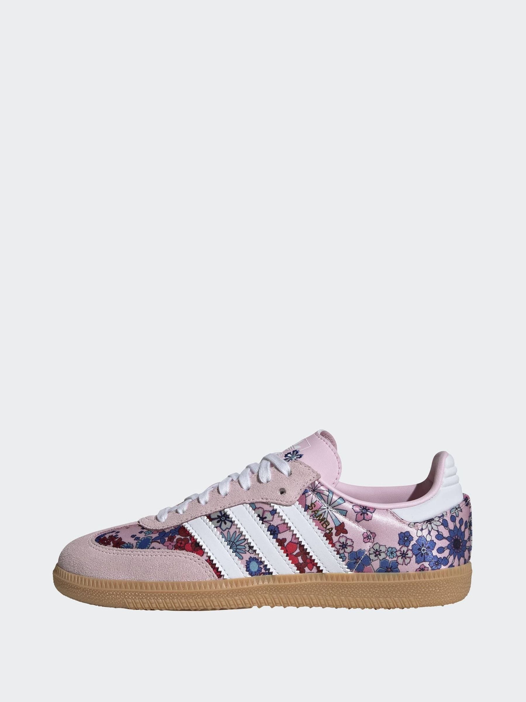 adidas Originals Lilac/Pink Samba OG x Liberty London Junior Trainers image 3