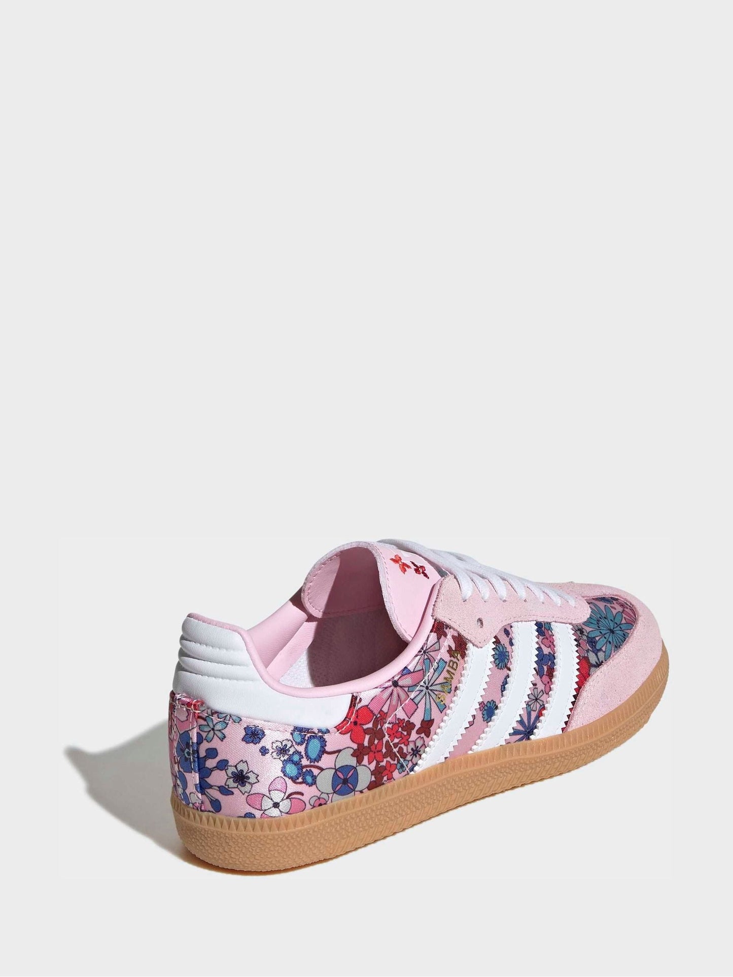 adidas Originals Lilac/Pink Samba OG x Liberty London Junior Trainers image 5