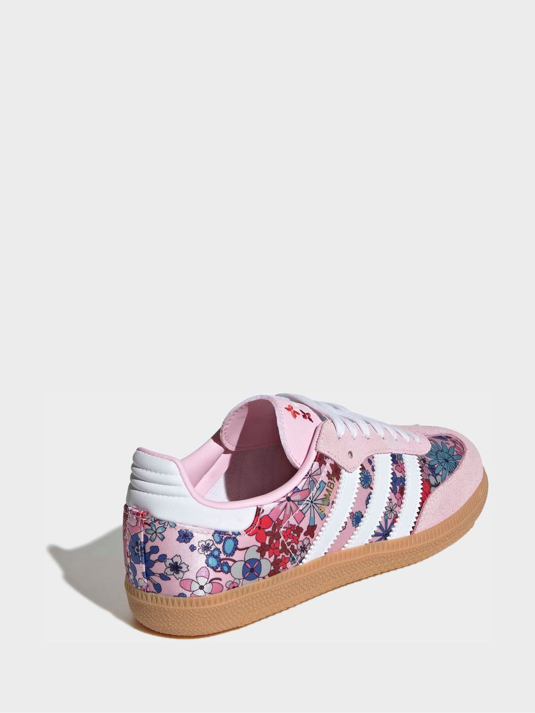 adidas Originals Lilac/Pink Samba OG x Liberty London Junior Trainers image 5