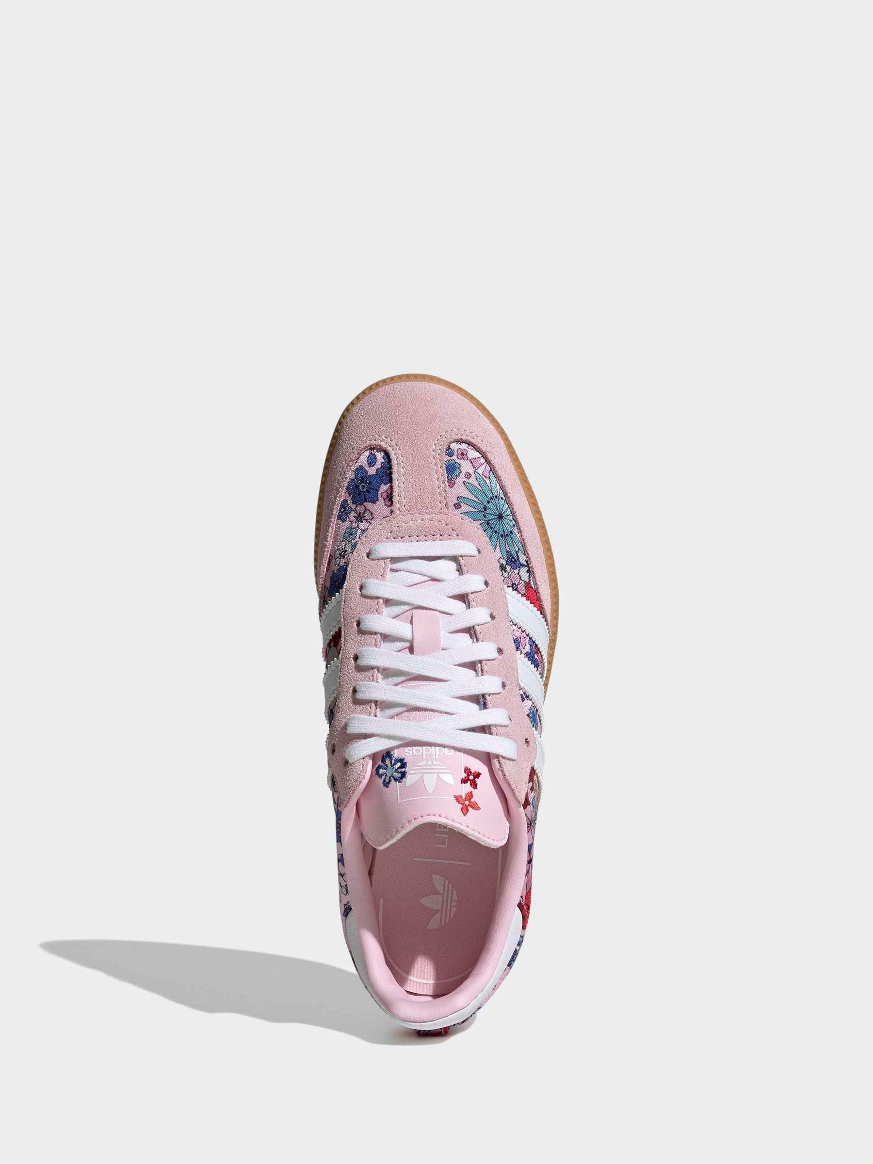 adidas Originals Lilac/Pink Samba OG x Liberty London Junior Trainers image 7