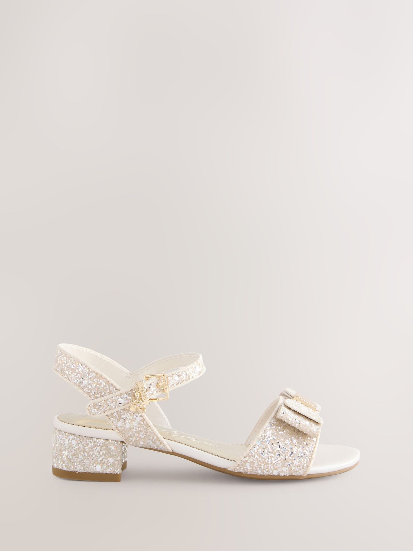 Baker by Ted Baker Ocassion Glitter Ankle Strap Sandals image 2