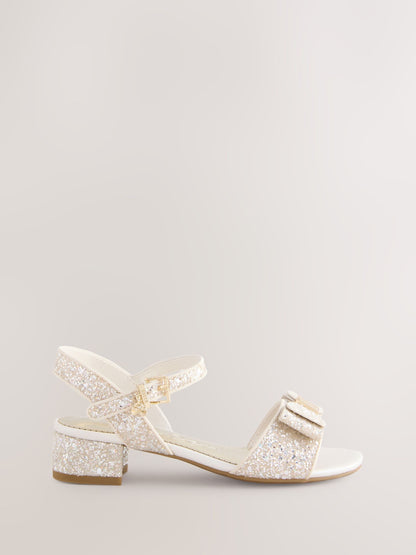 Baker by Ted Baker Ocassion Glitter Ankle Strap Sandals image 2
