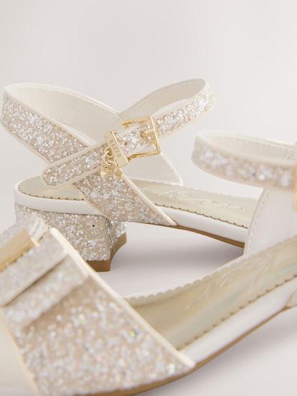 Baker by Ted Baker Ocassion Glitter Ankle Strap Sandals image 4