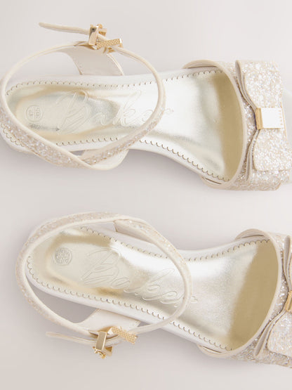Baker by Ted Baker Ocassion Glitter Ankle Strap Sandals image 5