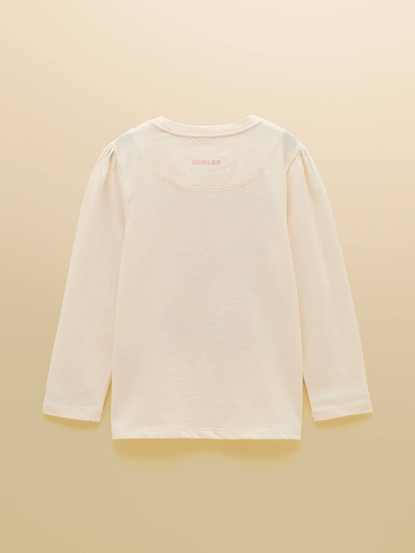 Dsiney Kidz - Joules Girls' Ava Cream Applique Long Sleeve Top image 2