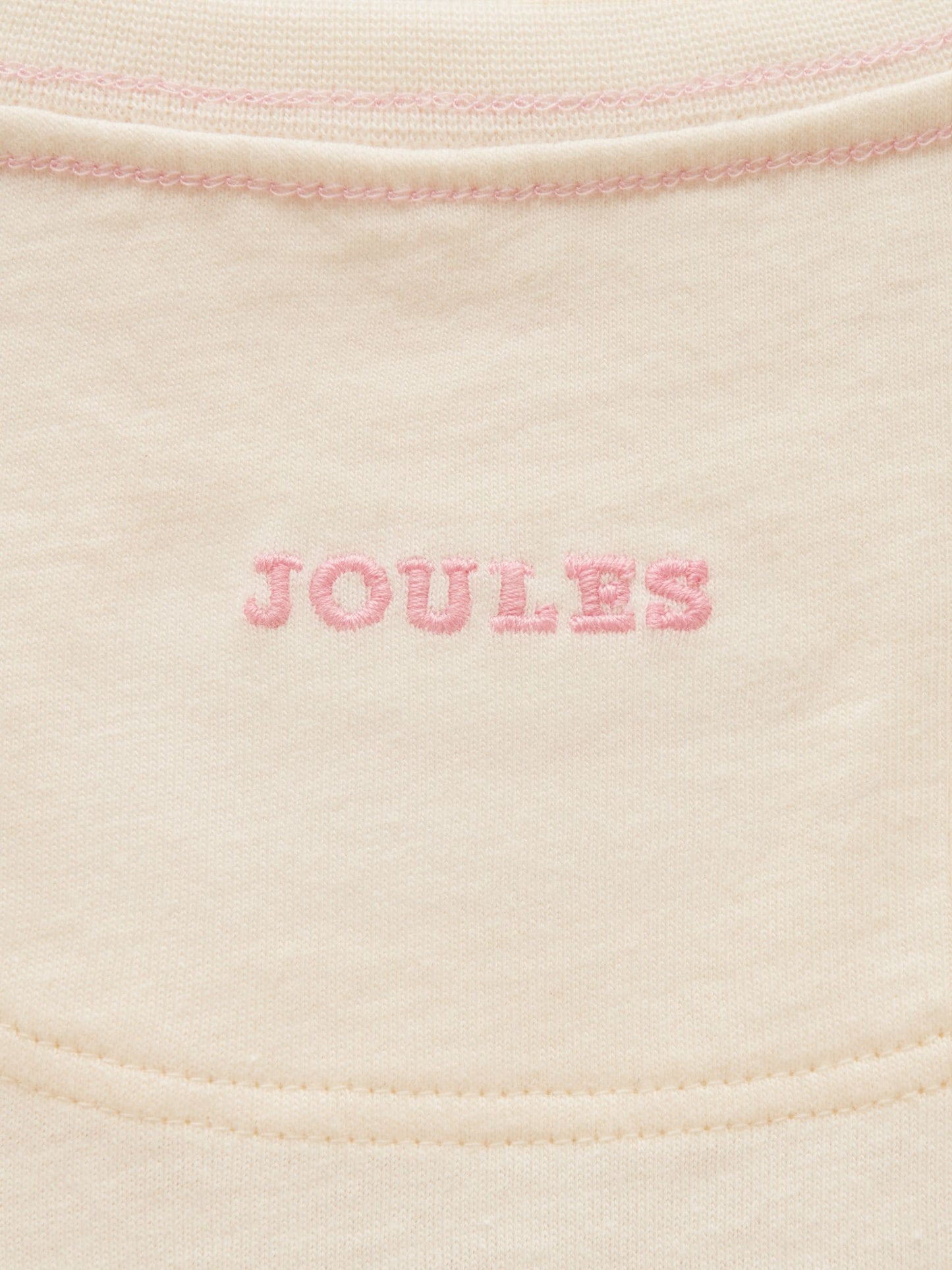 Dsiney Kidz - Joules Girls' Ava Cream Applique Long Sleeve Top image 4