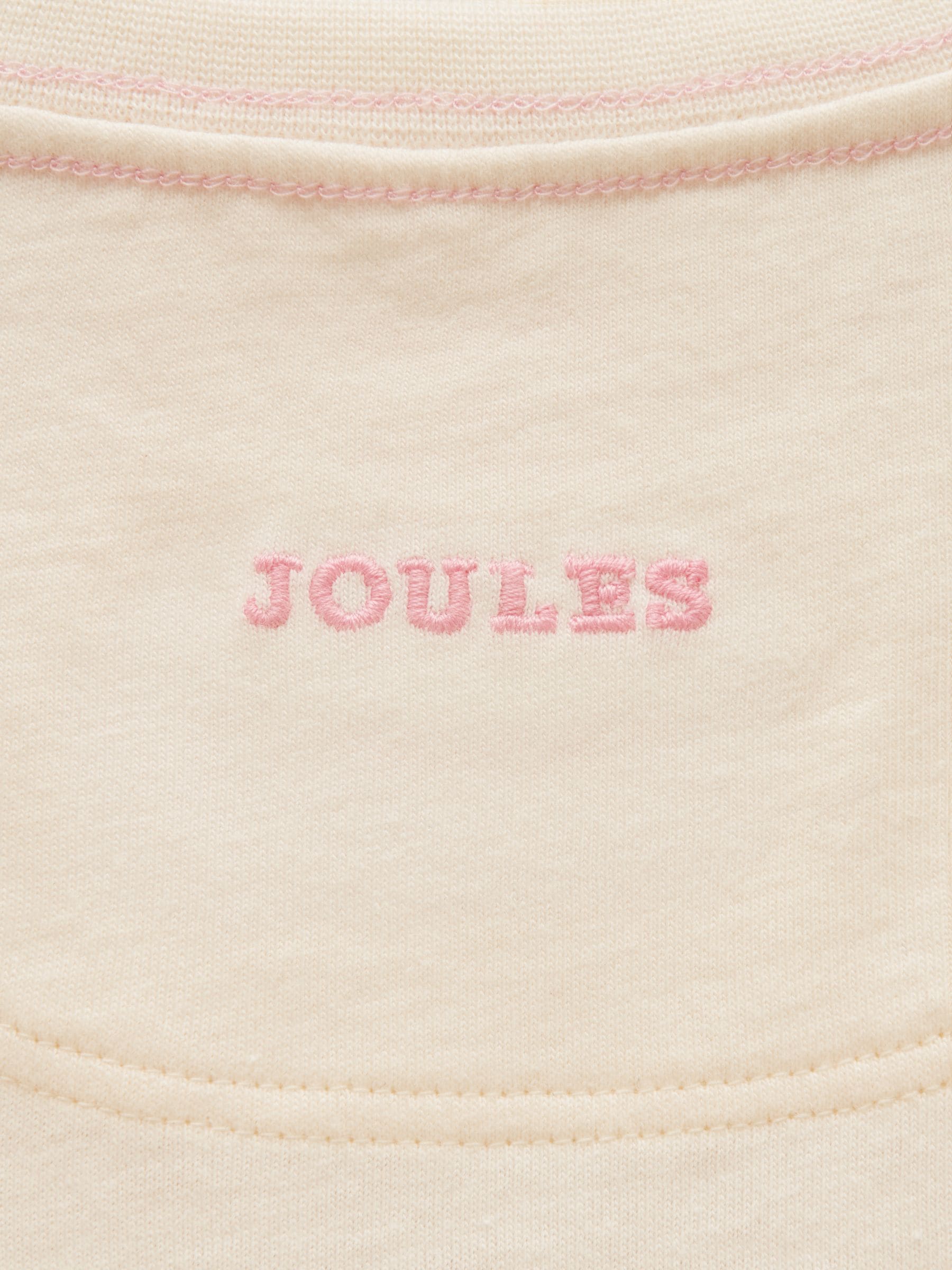Dsiney Kidz - Joules Girls' Ava Cream Applique Long Sleeve Top image 4