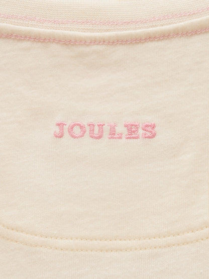Dsiney Kidz - Joules Girls' Ava Cream Applique Long Sleeve Top image 4