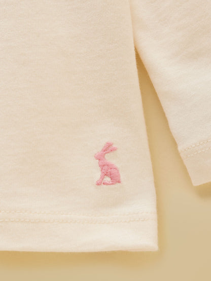 Dsiney Kidz - Joules Girls' Ava Cream Applique Long Sleeve Top image 5