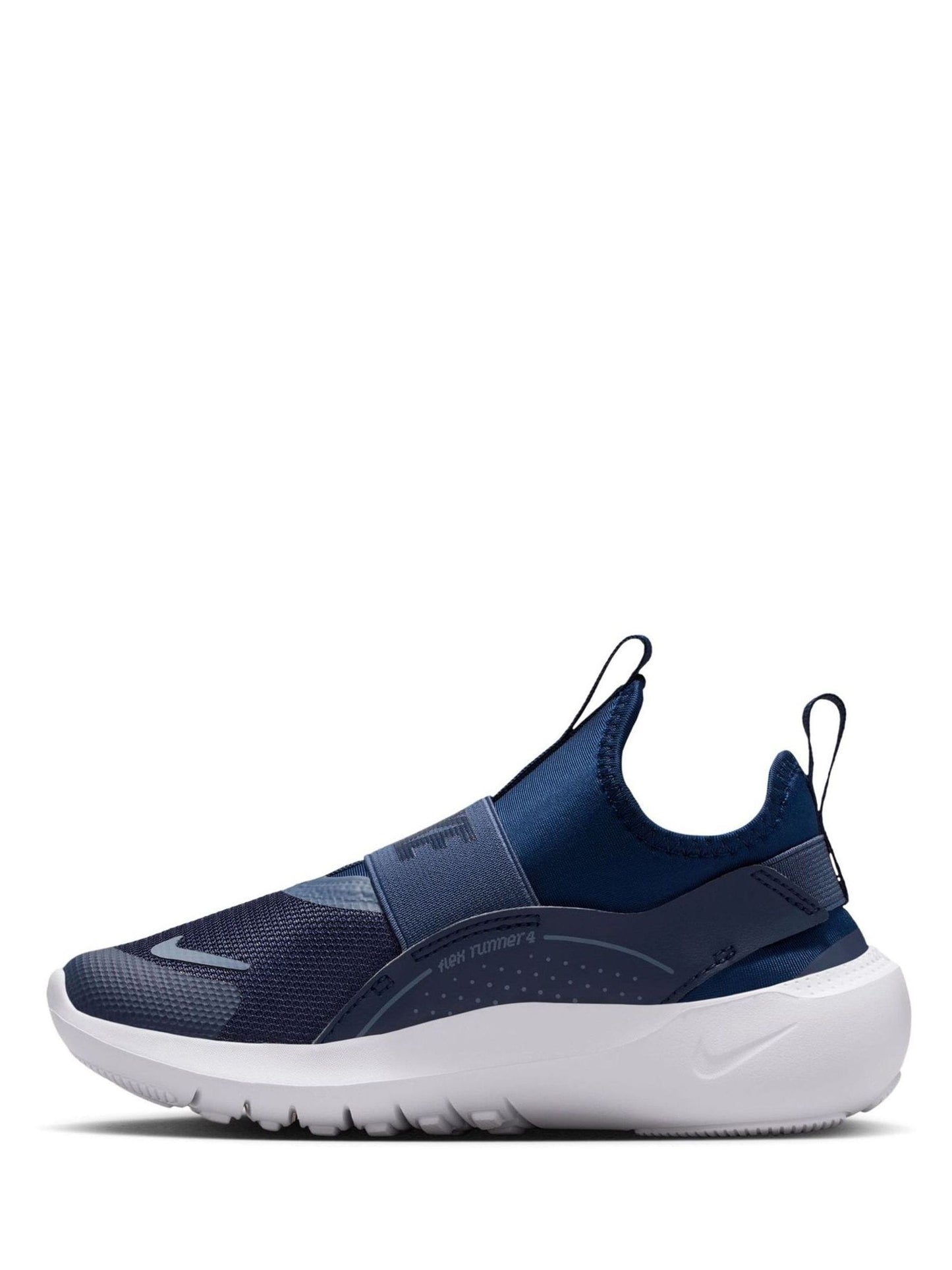 Nike Navy Junior Flex Runner 4 Trainers image 5