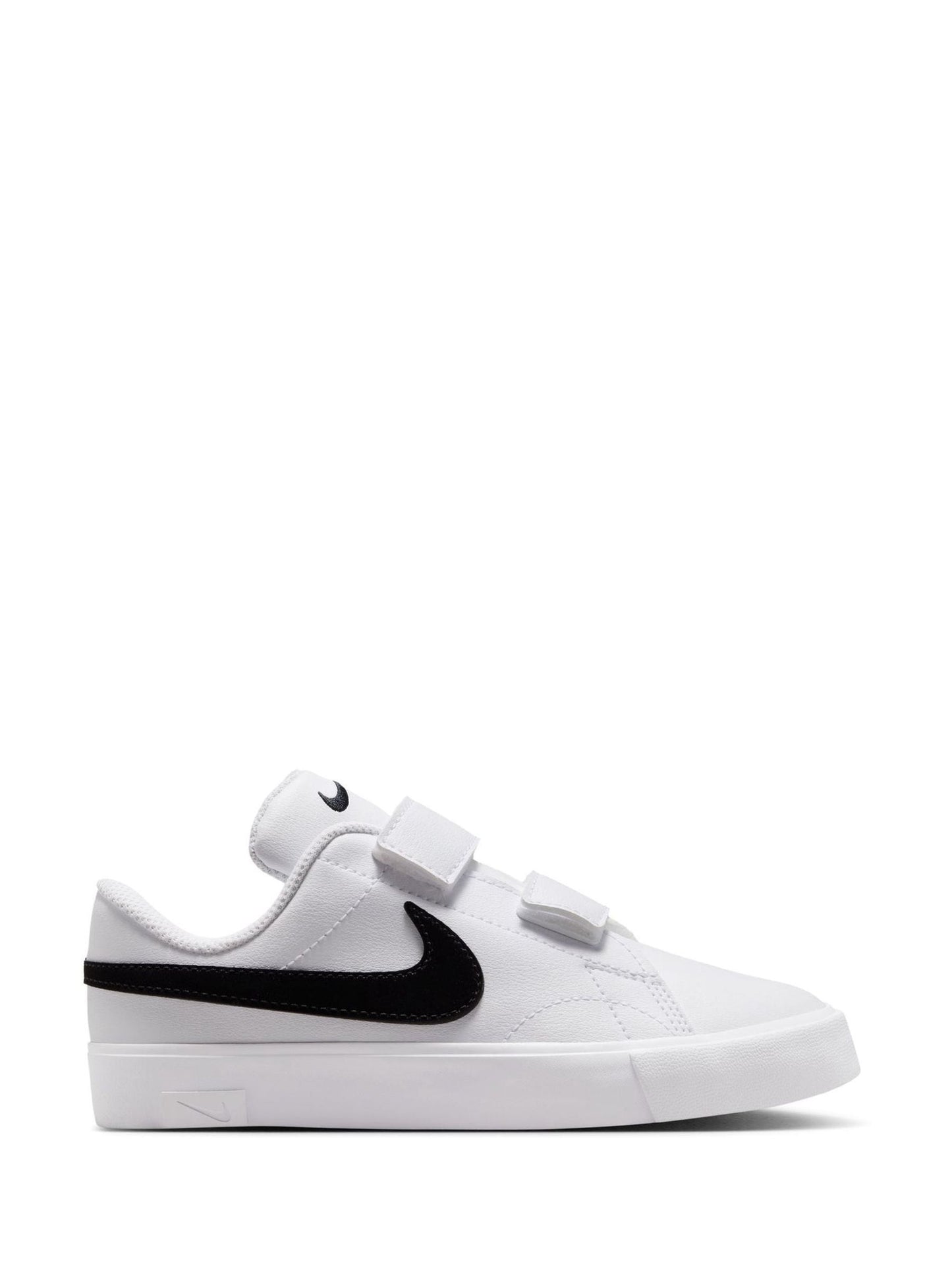 Nike White/Black Junior Tennis Essential Trainers image 1