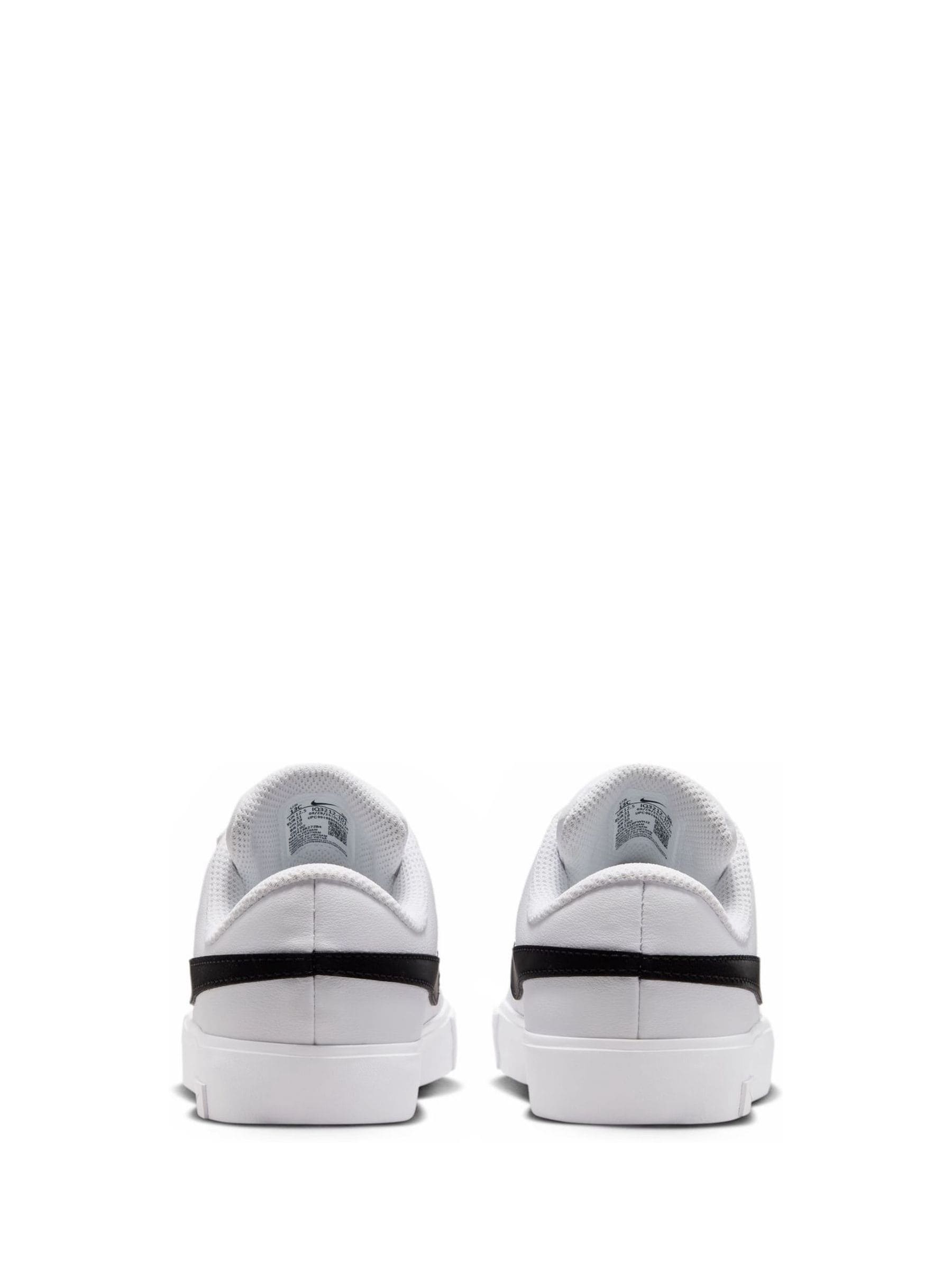 Nike White/Black Junior Tennis Essential Trainers image 4