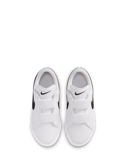 Nike White/Black Junior Tennis Essential Trainers image 5