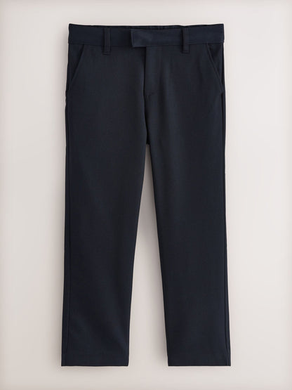 Dsiney Kidz - Navy Longer Leg Regular Waist School Trousers (3-17yrs) image 1