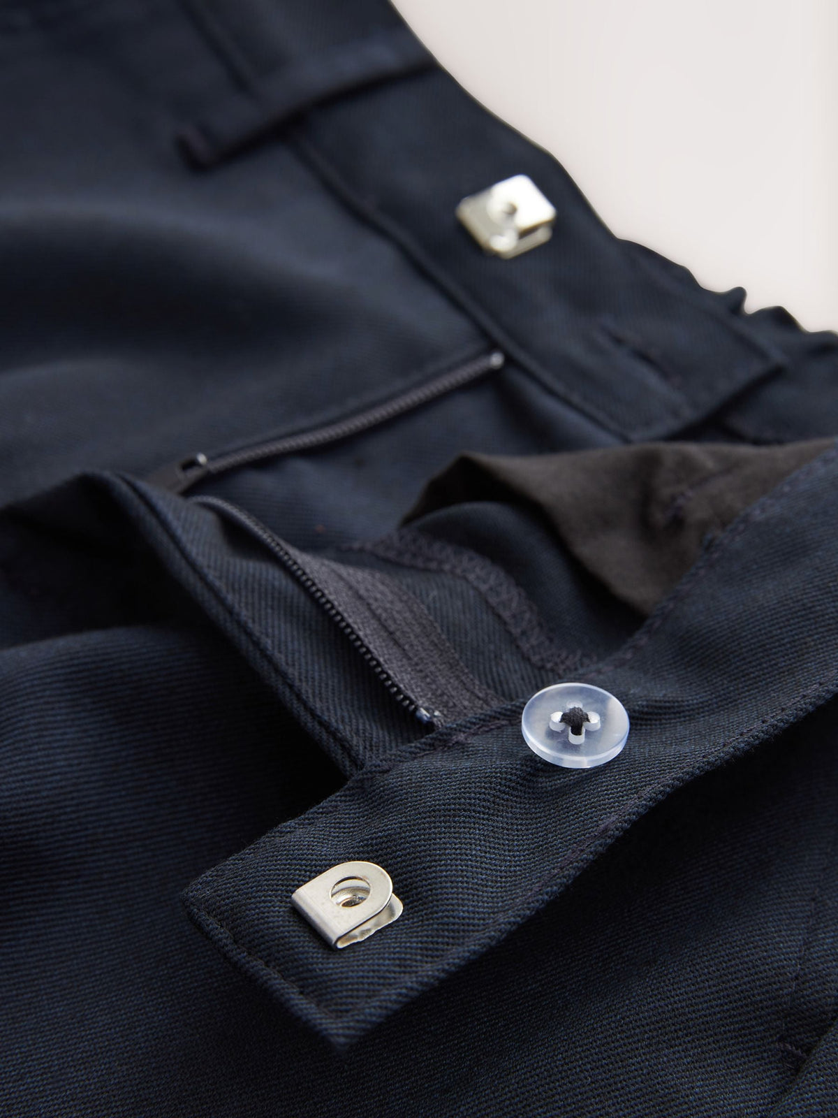 Dsiney Kidz - Navy Longer Leg Regular Waist School Trousers (3-17yrs) image 3