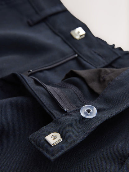 Dsiney Kidz - Navy Longer Leg Regular Waist School Trousers (3-17yrs) image 3