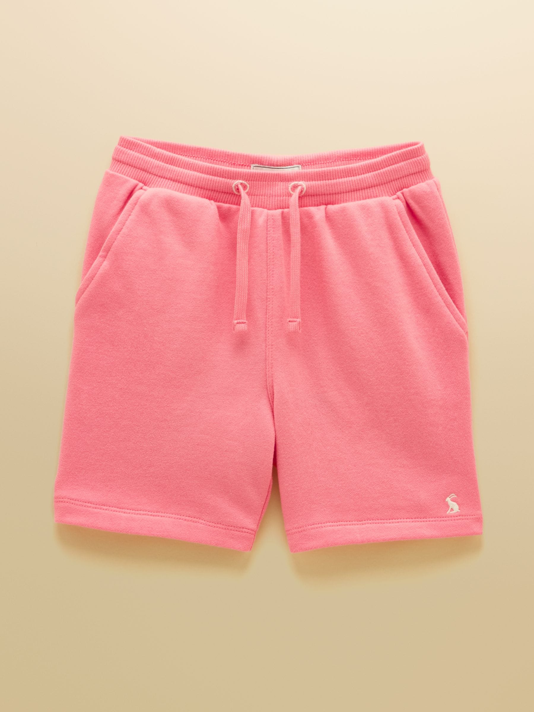Joules Kids' Pink Crew Neck Sweatshirt And Shorts Set image 4