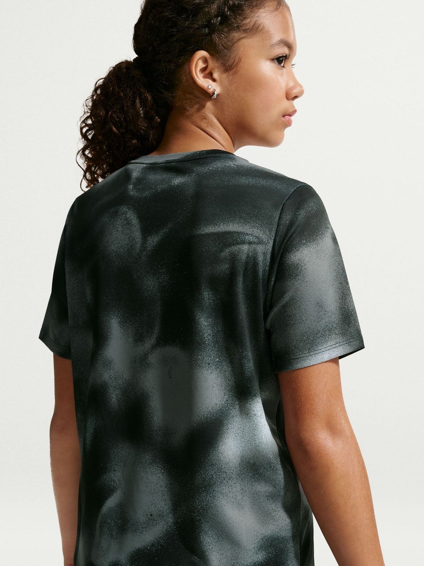 Dsiney Kidz - Nike Black DriFIT Miler Printed T-Shirt image 5