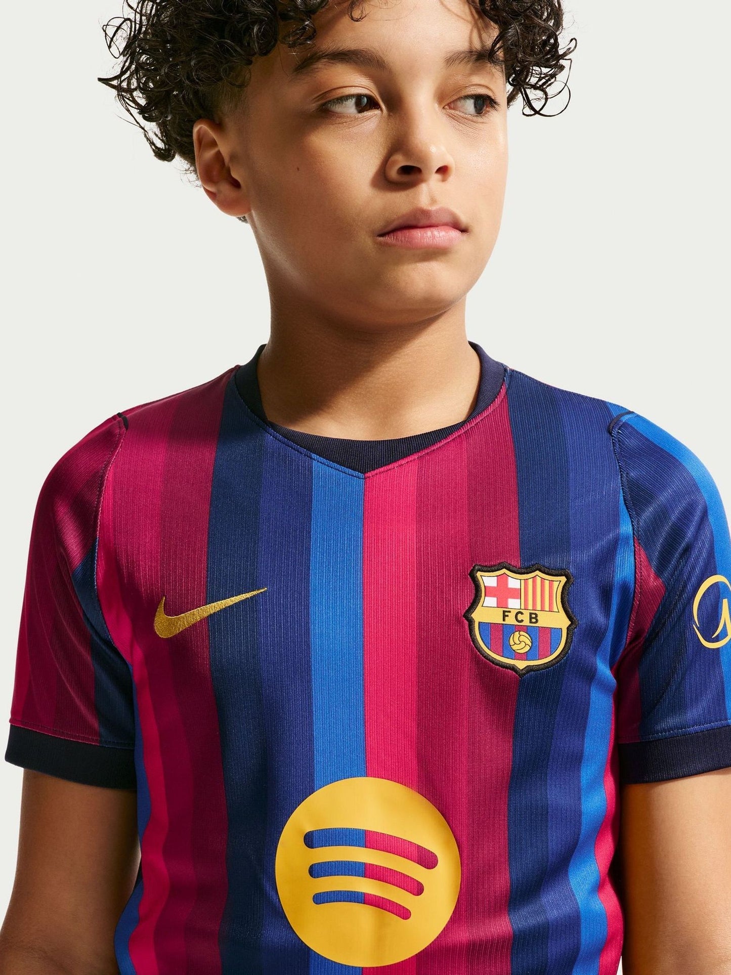 Dsiney Kidz - Nike Red FC Barcelona 2026/27 Stadium Home Football Shirt image 2