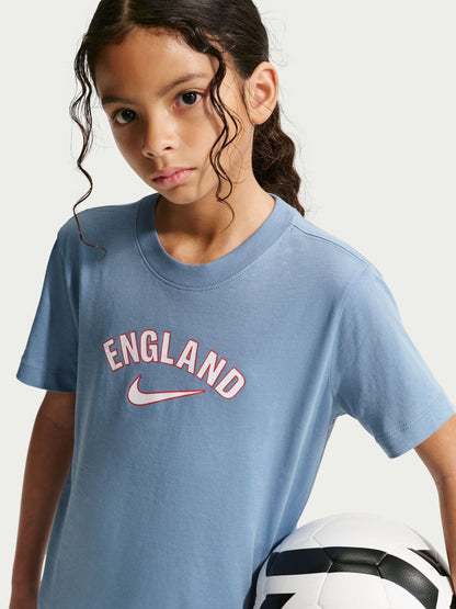 Nike Work Blue England Wordmark Graphic T-Shirt image 3