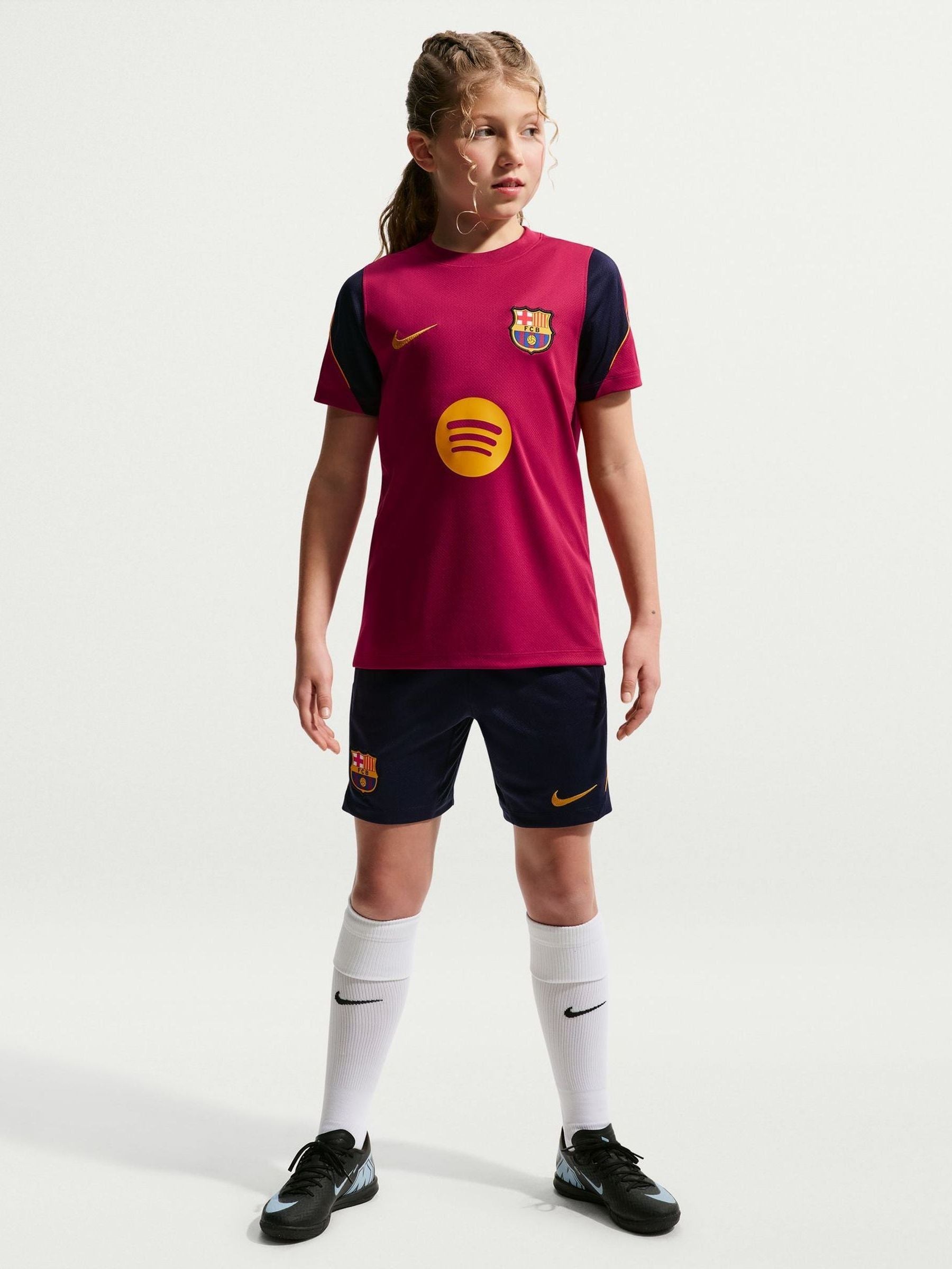 Dsiney Kidz - Nike Red FC Barcelona Strike Football T-Shirt image 1